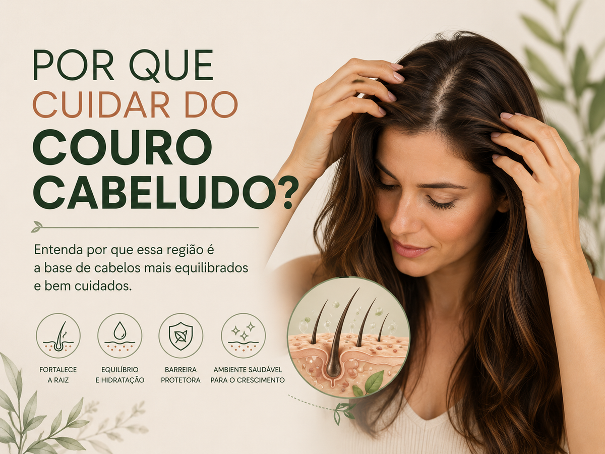 Por que cuidar do couro cabeludo é tão importante para a saúde dos cabelos?
