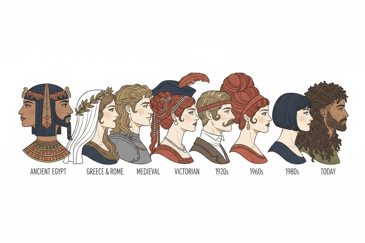A história do cabelo na humanidade: uma jornada de identidade e expressão pessoal - QUANTIC FLORA