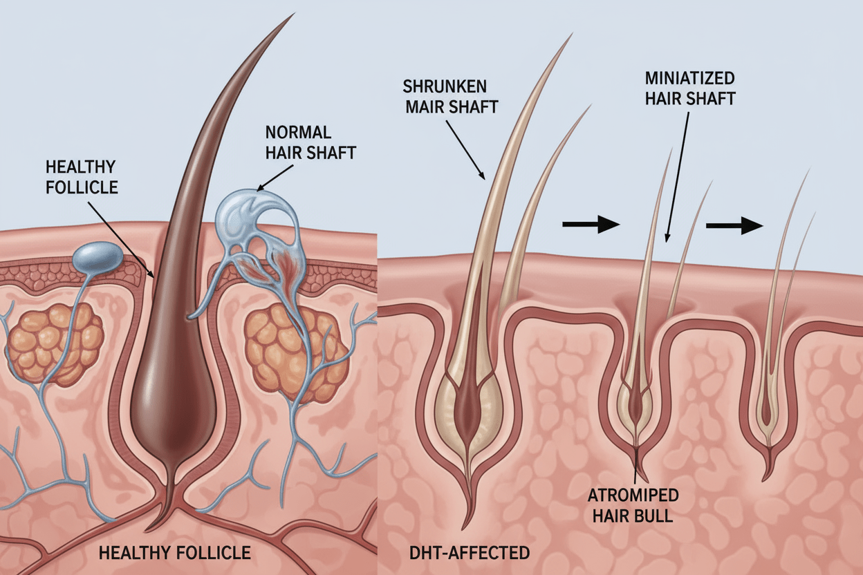 Dihidrotestosterona (DHT): Tudo o que você precisa saber - QUANTIC FLORA
