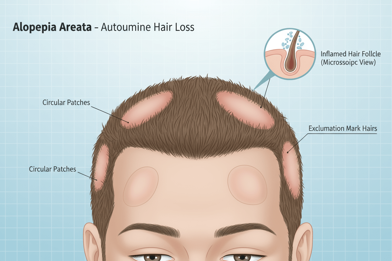 O que é Alopecia Areata? - QUANTIC FLORA