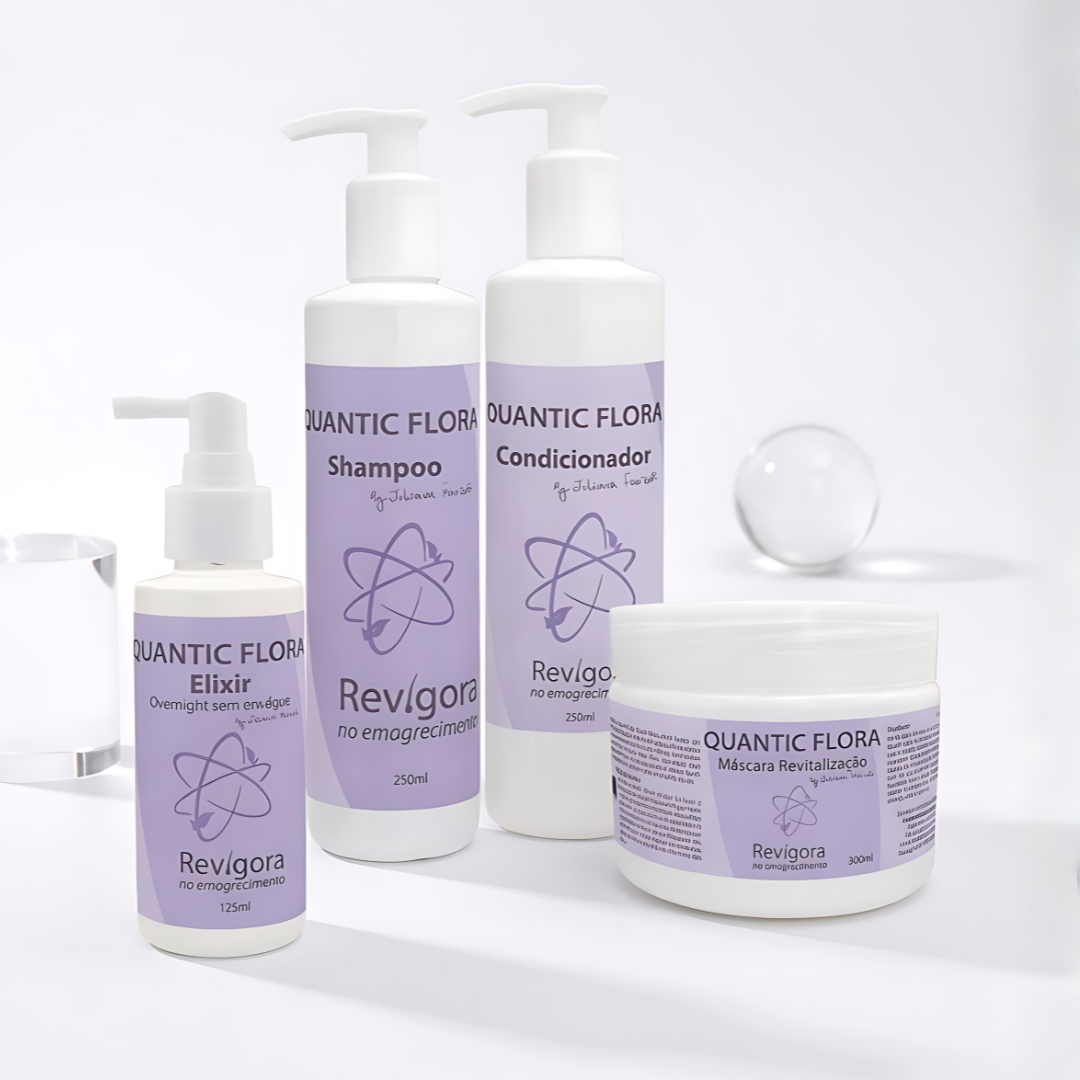 KIT REVIGORA COMPLETO | QUEDA REPENTINA | REVITALIZAÇÃO DOS FIOS