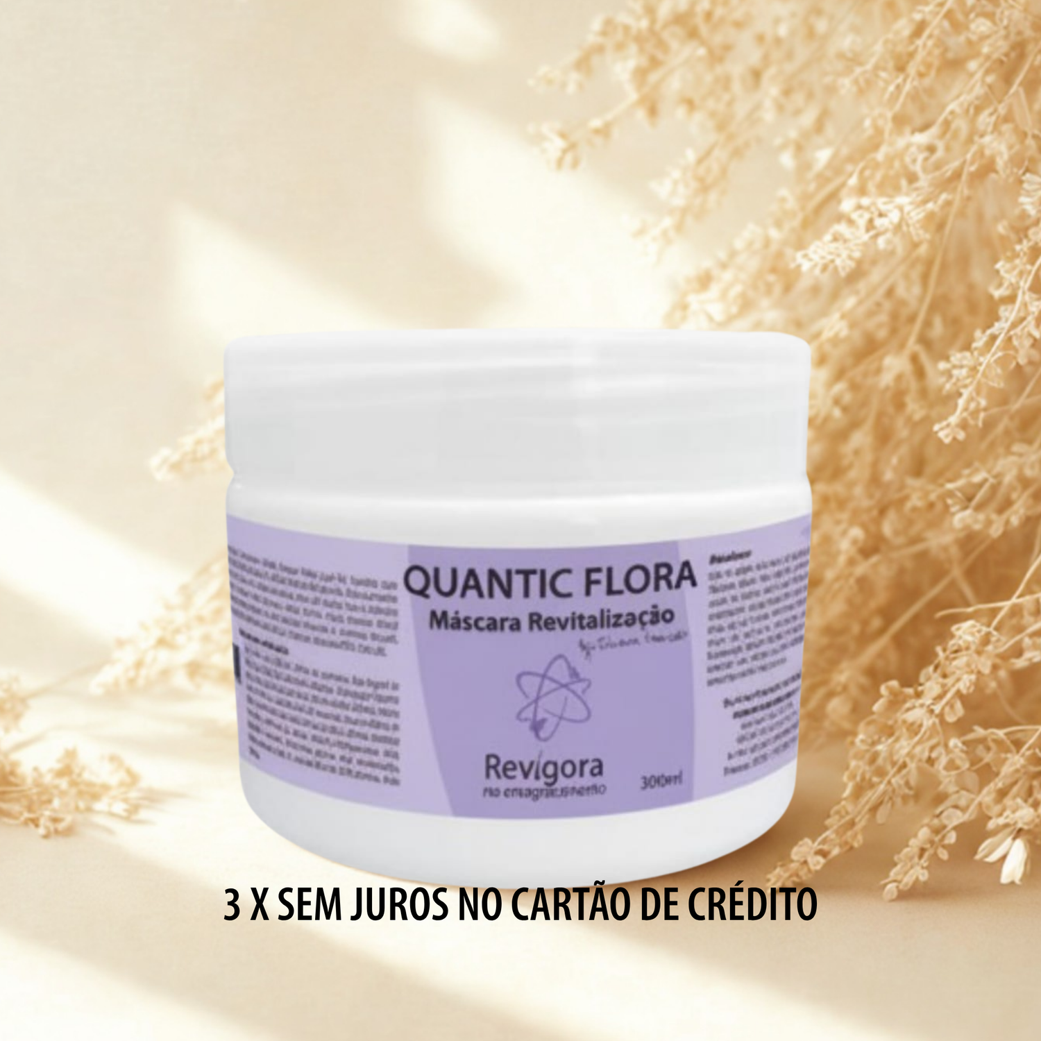 Máscara Quantic Flora by Dra. Juliana Franzotti – Nutrição Intensiva e Revitalização