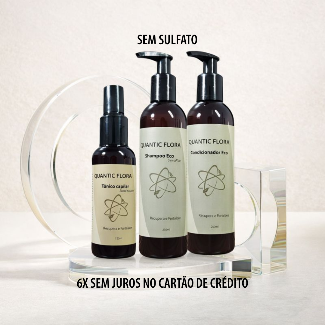 KIT TESLA ECO: FORÇA E RENOVAÇÃO MODERADA - CUIDADO NOTURNO - SEM SULFATO