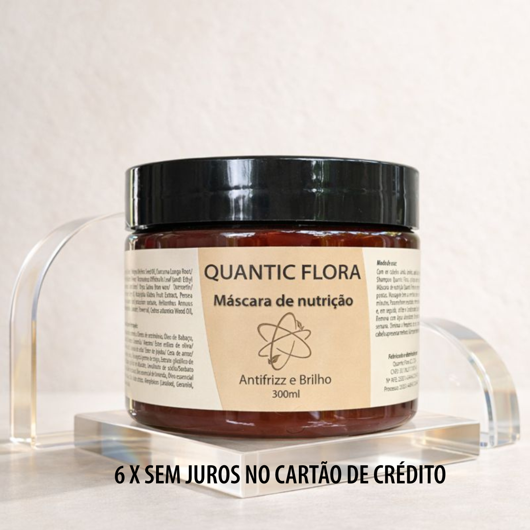 MÁSCARA DE NUTRIÇÃO QUANTIC FLORA