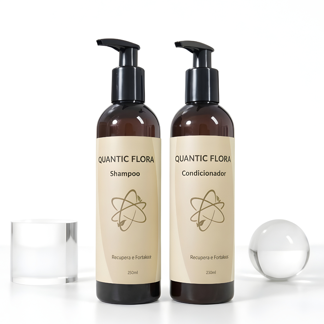 SHAMPOO E CONDICIONADOR RECUPERA E FORTALECE