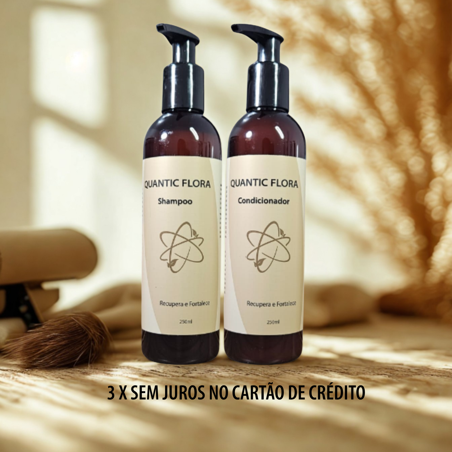 SHAMPOO E CONDICIONADOR ANTIQUEDA FORTALECEDOR