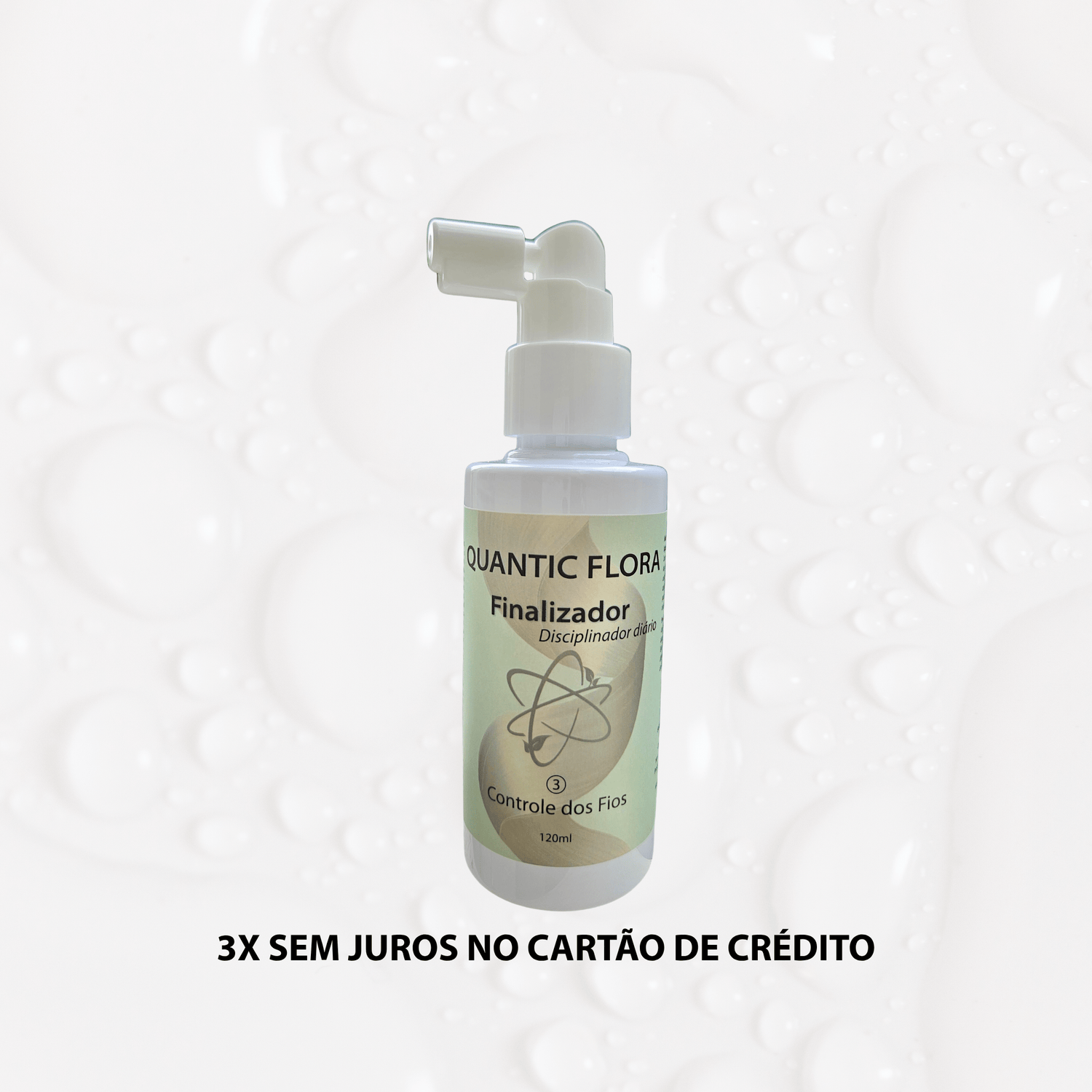 Finalizador Controle dos Fios Quantic Flora – Disciplina Ativada e Brilho Imediato - QUANTIC FLORA
