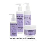 KIT REVIGORA COMPLETO - FORÇA E RENOVAÇÃO EXTREMA - QUANTIC FLORA