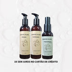 KIT TESLA II: FORÇA E RENOVAÇÃO MODERADA - CUIDADO DIURNO - QUANTIC FLORA