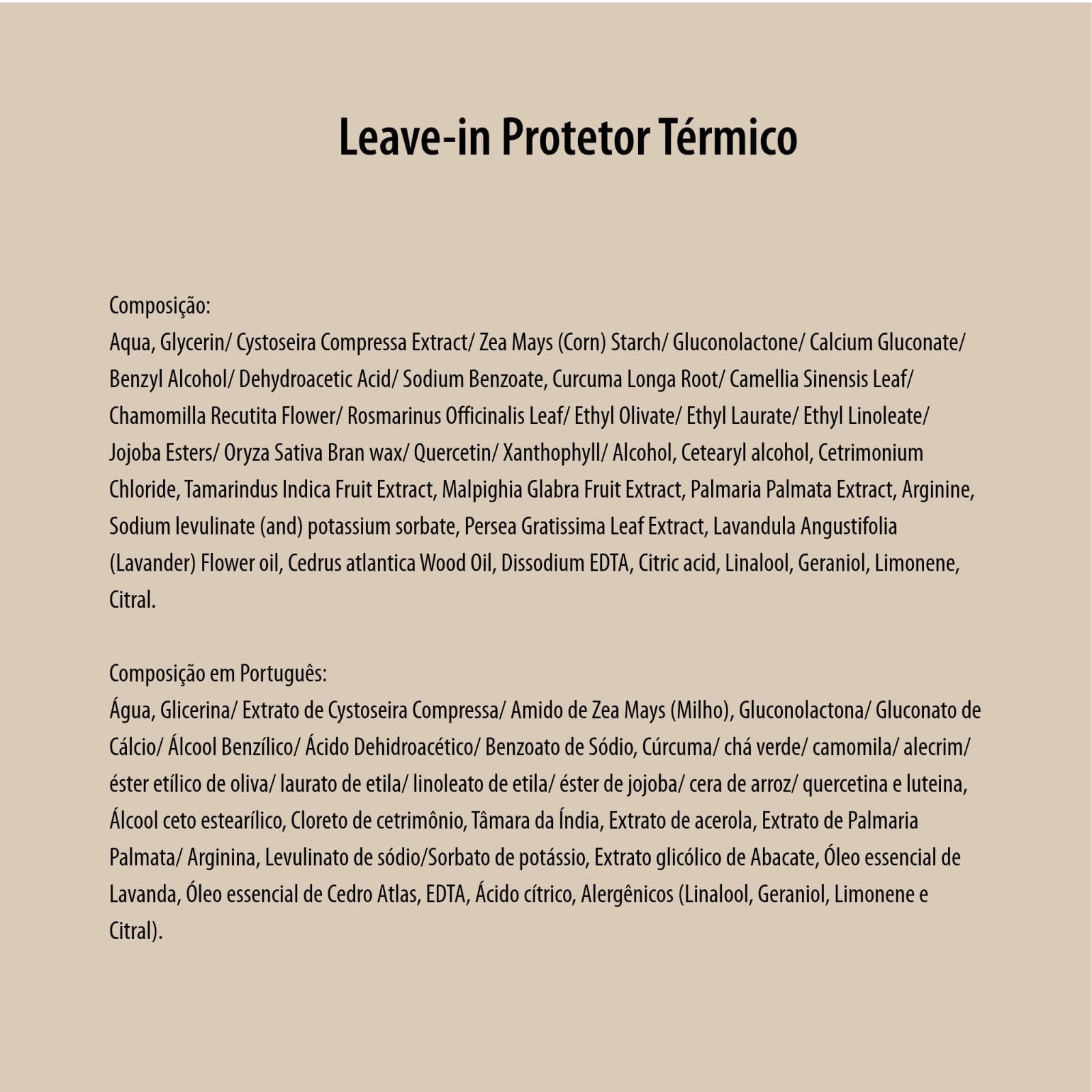 LEAVE - IN & PROTETOR TÉRMICO - EFEITO TOUCA DE CETIM - QUANTIC FLORA