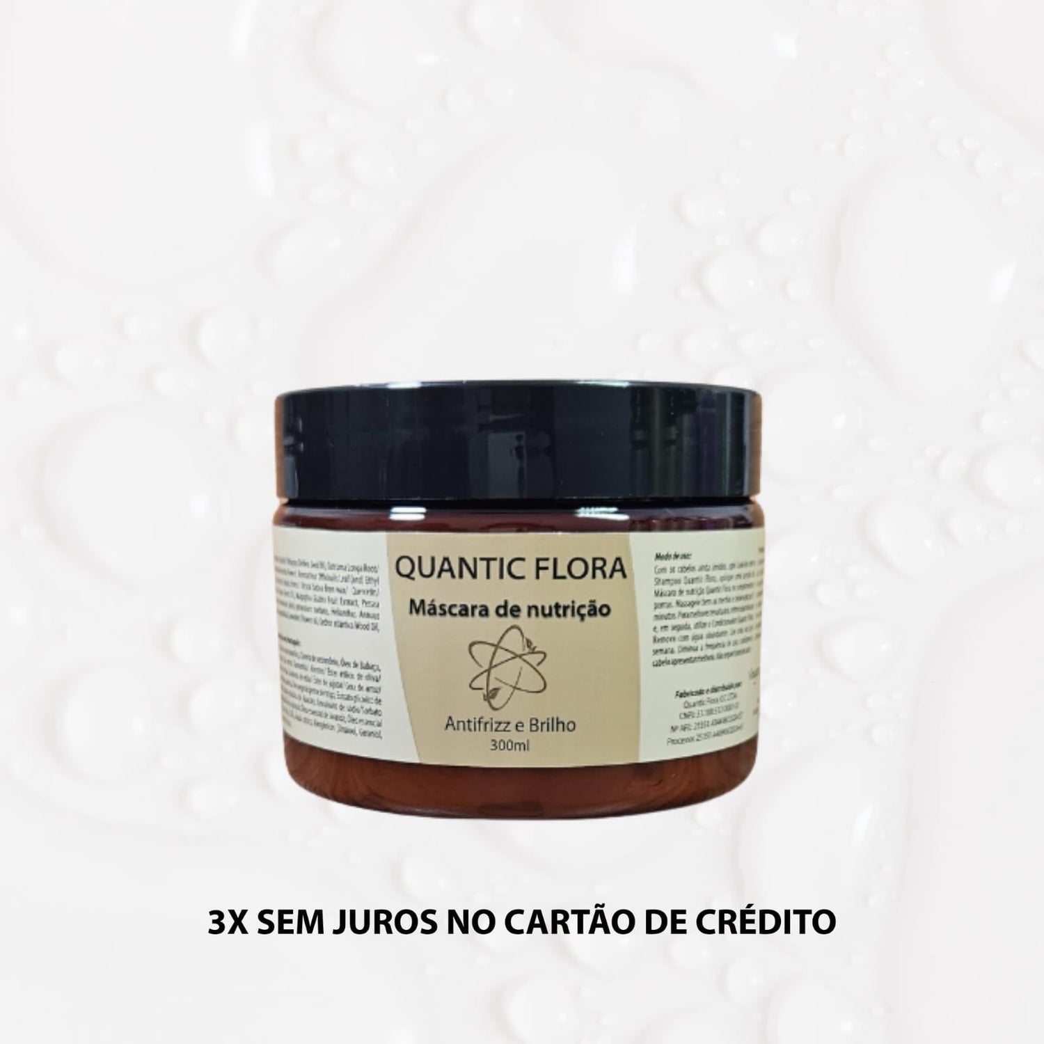 MÁSCARA DE NUTRIÇÃO - PERFEIÇÃO CAPILAR - QUANTIC FLORA