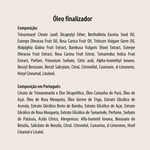 Óleo Finalizador Silicone Free - QUANTIC FLORA