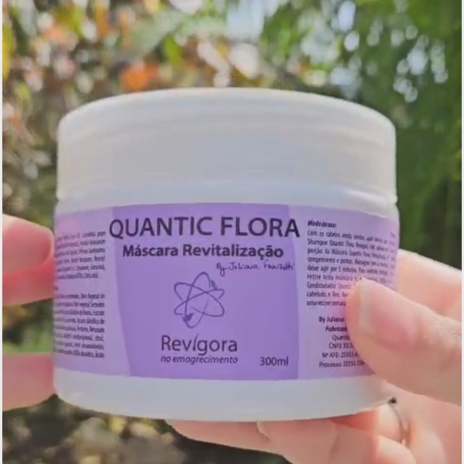 MÁSCARA DE REVITALIZAÇÃO BY DRA. JULIANA FRANZOTTI