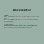 SABONETE DE GLICERINA VEGETAL ALECRIM - PRAVIA - COM ÓLEO ESSENCIAL - SEM SULFATO - QUANTIC FLORA