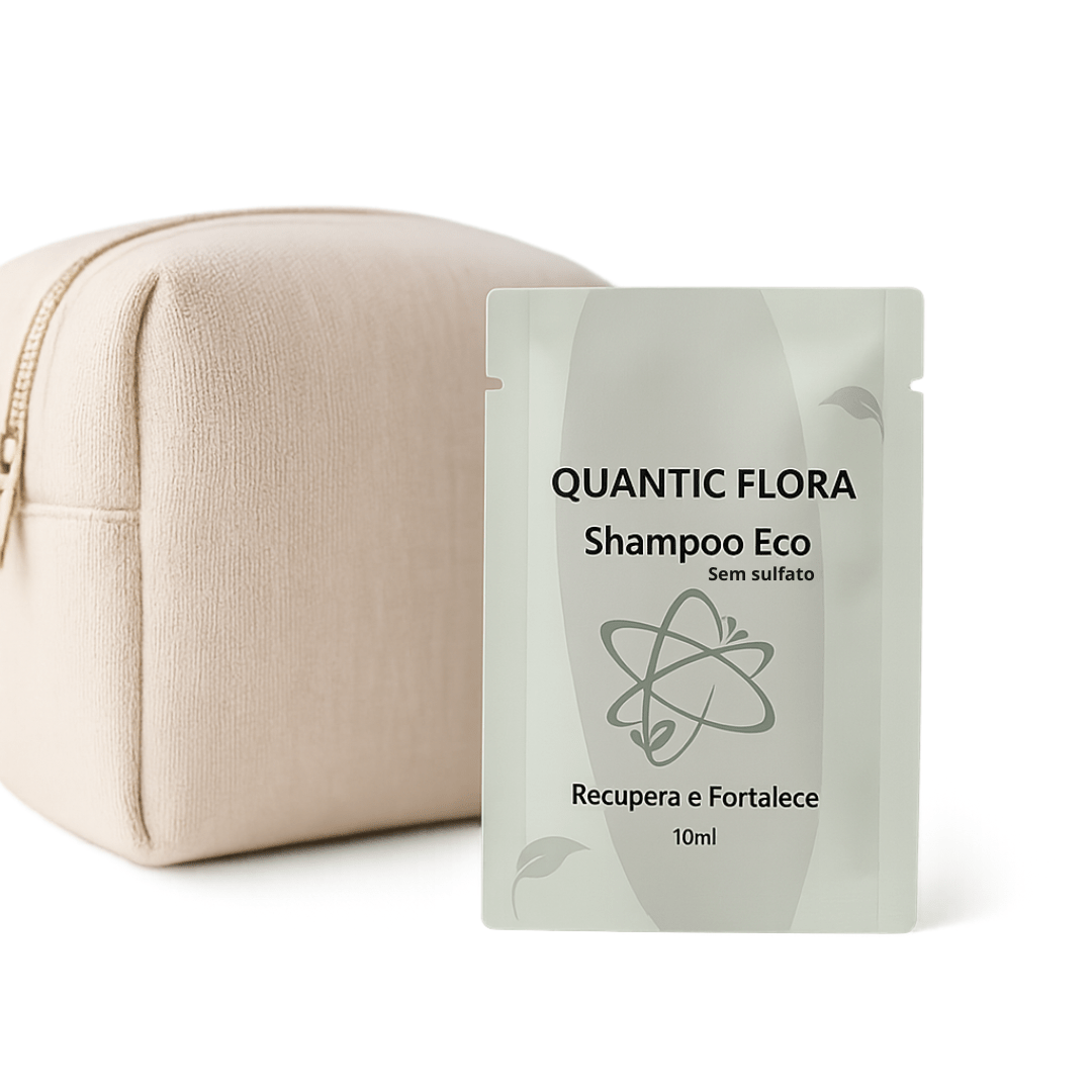 SACHÊ SHAMPOO ECO SEM SULFATO 10ML - QUANTIC FLORA