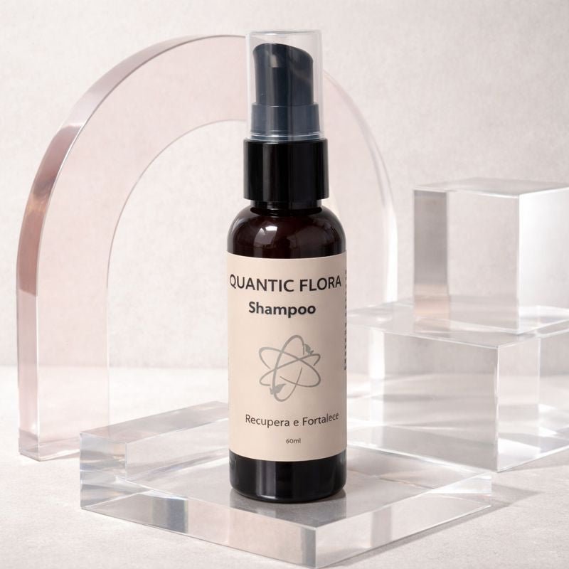 Shampoo Restaurador e Fortalecedor Quantic Flora 60 ml - QUANTIC FLORA